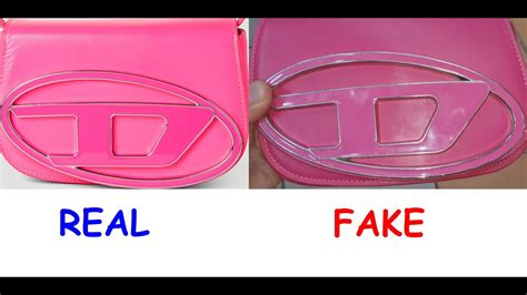 real vs fake diesel bag|how to spot diesel bags.